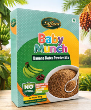 banana dates powder mix